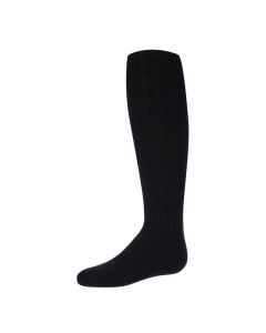 Women's MeMoi Chunky Ribbed Knit Knee High Sock Black