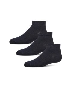 Women's MeMoi Cotton Blend Quarter Socks 3-Pack Denim