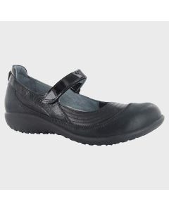 Women's Naot Kirei Shiny Black Leather /  Black Patent