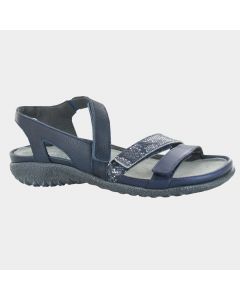 Women's Naot Whetu Polar Sea Leather / Navy Python Leather / Soft Ink Leather