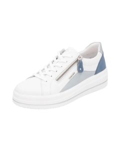 Women's Remonte Julika 01 Weiss / Bleu / Bleu / Silver