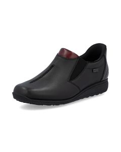 Women's Rieker Donna 53 Schwarz / Burgund