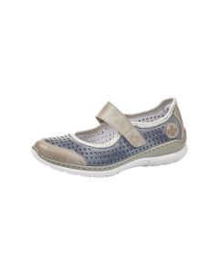 Women's Rieker L32B5 Nikita Steel / Ocean