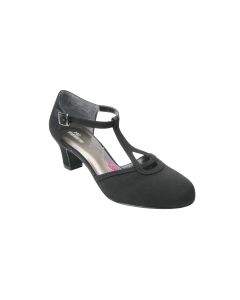 Women's Ros Hommerson Heidi Black Microfiber