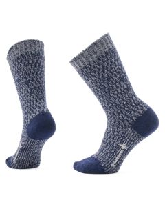 Women's Smartwool Everyday Cozy Digi-Tick Crew Socks Deep Navy