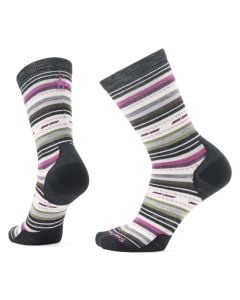 Women's Smartwool Everyday Margarita Zero Cushion Crew Socks White