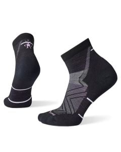 Women's Smartwool Run Targeted Cushion Ankle Socks Black