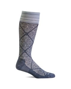 Women's Sockwell The Raj Moderate Graduated Compression Socks Denim