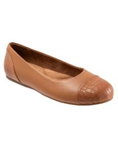 Women's Softwalk Sonoma Cap Toe Luggage Croco