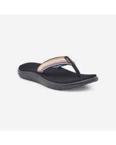 Women's Teva Voya Flip Antiguous Black Multi