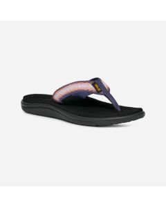 Women's Teva Voya Flip Archive Topo Lupine