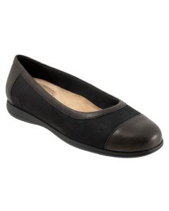 Women's Trotters Delmara Black Nubuck