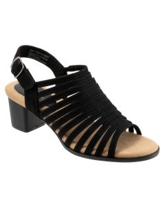 Women's Trotters Midge Black Suede