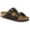 Women's Birkenstock Arizona Soft Footbed Mocha Suede