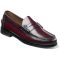 Men's Florsheim Berkley Moc Toe Penny Loafer Burgundy