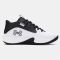 Big Kids' Under Armour Lockdown 7 White / Black / Black