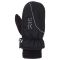 Children's Kombi Snowball Mitten Black