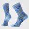 Women's Smartwool Everyday Floral Crew Socks Serene Blue