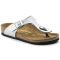 Big Kids' Birkenstock Gizeh Silver Birki-Flor