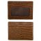ILI 7201 Card Holder Cedar Lizard