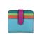 ILI 7301 Bi-Fold Credit Card Wallet Paradise Multi