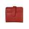 ILI 7301 Bi-Fold Credit Card Wallet Red