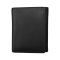 ILI 7603 Premium Leather Trifold Wallet Black