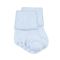 Infants' Jefferies Non-Skid Smooth Toe Organic Cotton Turn Cuff Socks Light Blue