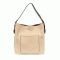 Joy Susan Classic Hobo Handbag Cream / Coffee