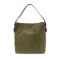 Joy Susan Classic Hobo Handbag Olive Brine / Coffee