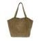 Joy Susan Haven Open Weave Tote Khaki