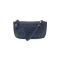 Joy Susan Laser Cut Eyelet Mini Wristlet Clutch Denim