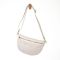Joy Susan Nova Faux Cane Sling Belt Bag White