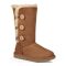 Kid's Ugg Bailey Button II Triplet Chestnut