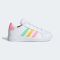 Kids' Adidas Grand Court 2.0 Cloud White / Pulse Mint / Beam Pink