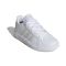 Kids' Adidas Grand Court 2.0 Core White / Crystal Jade / Pink