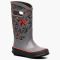 Kids' Bogs Rainboot Cool Dinos Gray