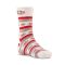 Kids' Fox River Monkey Stripe Lightweight Crew Socks Brown Heather