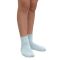 Kids' Jefferies Smooth Toe Turn Cuff Organic Cotton Socks Light Blue