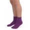 Kids' Jefferies Smooth Toe Turn Cuff Socks Purple