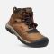 Kids' Keen Ridge Flex Waterproof Bison / Red Carpet