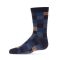 Kids' MeMoi Checkerboard Crew Socks Navy