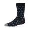 Kids' MeMoi Colorful Dot Crew Socks Navy