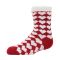 Kids' MeMoi Hearts Galore Cozy Socks Tango Red