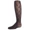 Kids' MeMoi Sweet Blossoms Sheer Floral Lace Tights Black