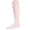 Kids' MeMoi Sweet Blossoms Sheer Floral Lace Tights White