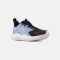 Kids' New Balance Rave Run v2 Black with Blue Laguna and Light Raspberry