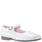 Kid's Nina Bonnett White Leather