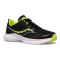 Kids' Saucony Kinvara 13 Black / Lime