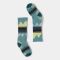 Kids' Smartwool Ski Light Cushion Over The Calf Socks Dusty Teal